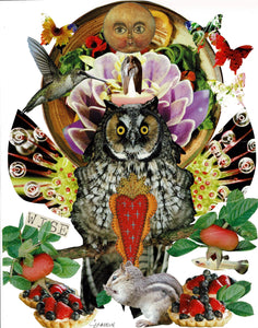 The Spirit of The Owl 2 x 2.5” Sticker