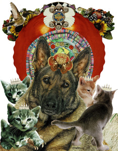 German Shepherd Card