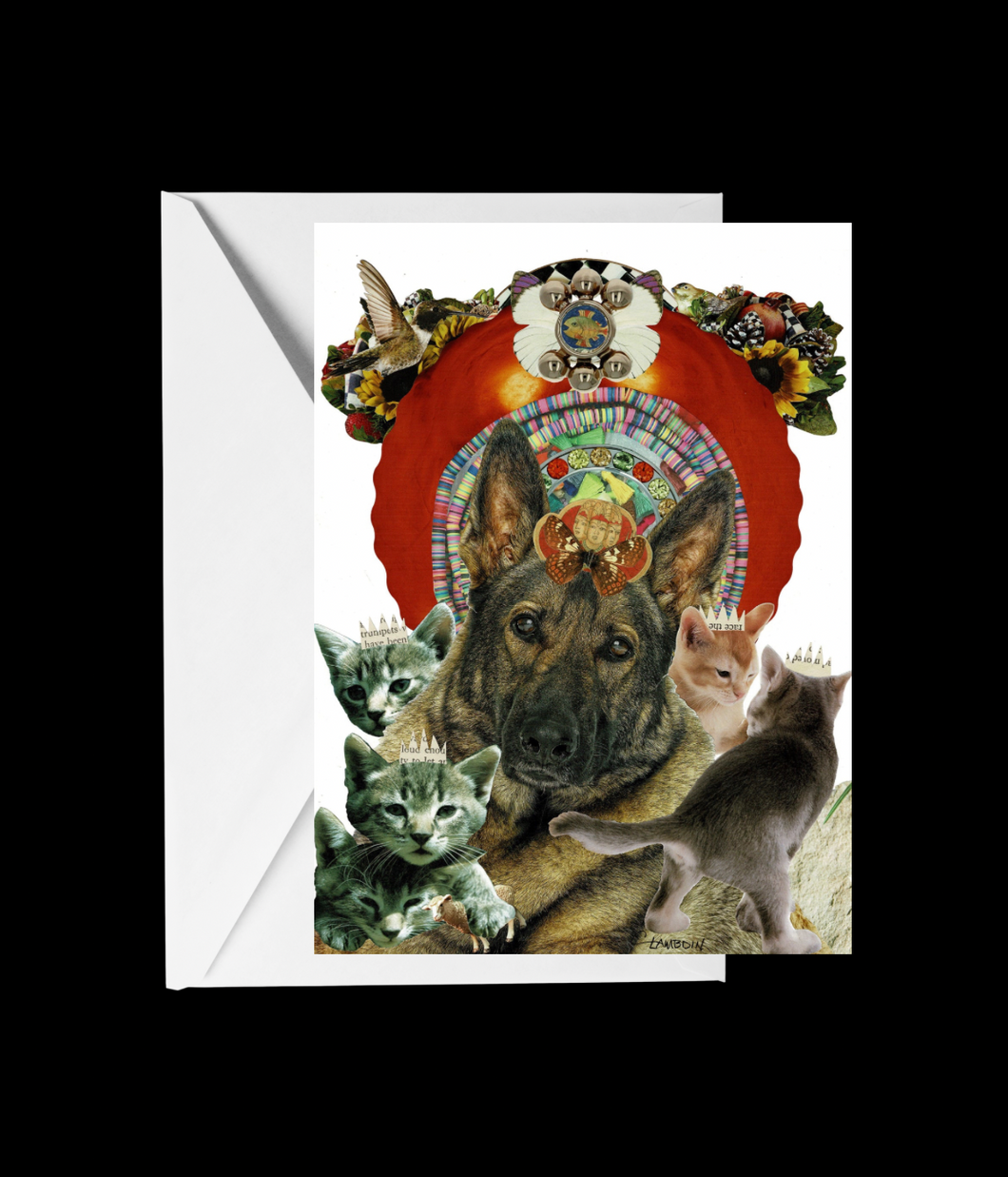 German Shepherd Card