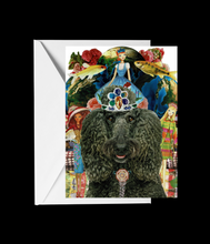 Load image into Gallery viewer, Black Poodle Card